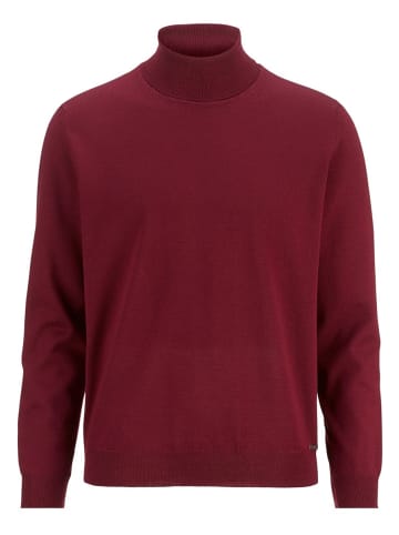 MARVELIS Rollkragenpullover in Bordeaux