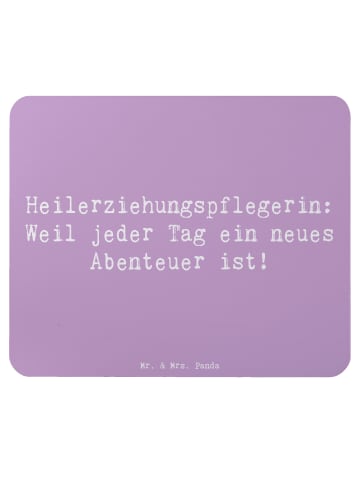 Mr. & Mrs. Panda Mouse Pad Spruch Heilerziehungspflegerin Abente... in Lavendeltraum