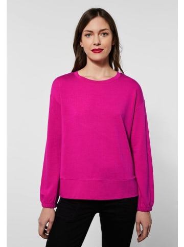 Street One Sweatshirt in lavish pink