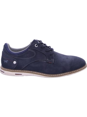 Mustang Schnürschuh in blau