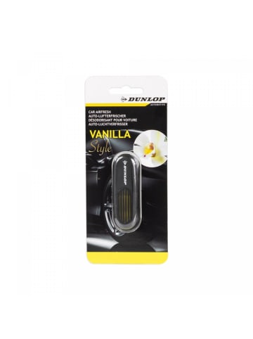 Dunlop Auto-Lufterfrischer 2,8 ml Vanillenduft in Schwarz