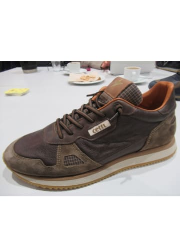 Cetti Sneaker Ante Napa Moka in Braun
