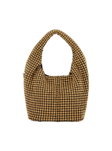 faina Women Bucket Bag in Gold