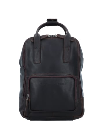 The Chesterfield Brand Wax Pull Up City Rucksack Leder 30 cm in braun