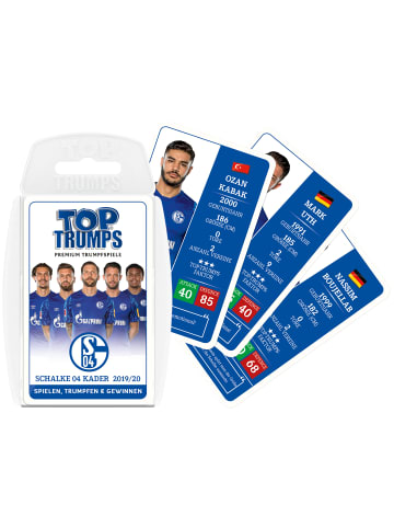 Winning Moves Top Trumps - FC Schalke 04 - Kader Kartenspiel Quartett Karten Spiel in bunt
