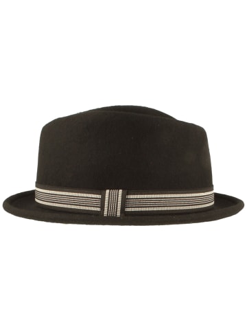 BREITER Filzhut in schwarz