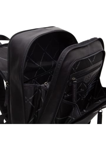 The Chesterfield Brand Wax Pull Up Business-Rucksack Leder 39 cm Laptopfach black