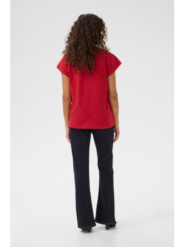 CULTURE T-shirt CUbiana Regular fit in Racing Red