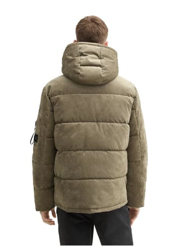 Tom Tailor Jacke in jungle soil green corduroy