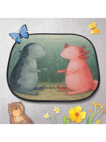 Mr. & Mrs. Panda Sonnenschutz für Auto Axolotl Liebe Design ohne... in Weiß