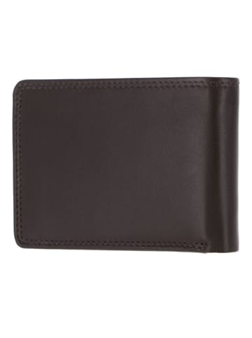Golden Head Polo Geldbörse RFID Schutz Leder 22 cm dunkelbraun