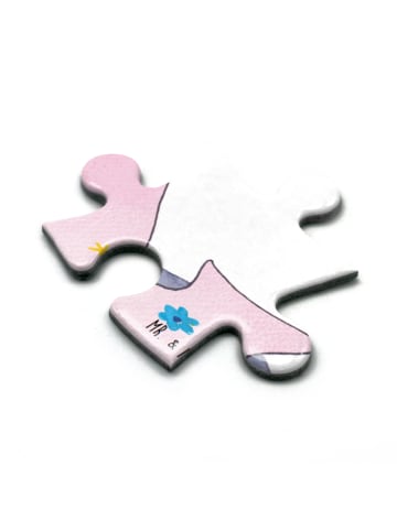 Mr. & Mrs. Panda Puzzle Einhorn Stolzieren ohne Spruch in Rot Pastell