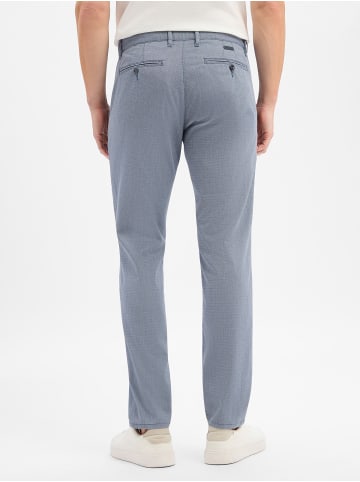 ALBERTO Stoffhose Lou-J in marine weiß