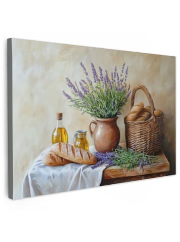 MuchoWow Leinwand Bilder Flieder