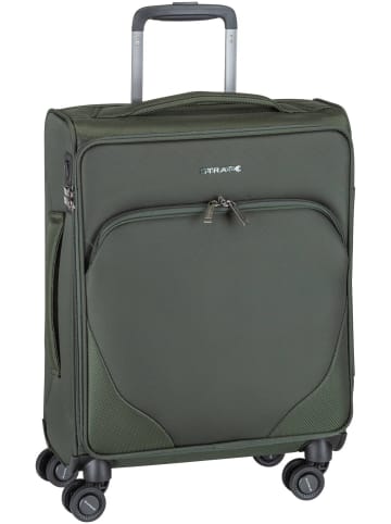 Stratic Koffer & Trolley Mix Trolley S in Dark Green