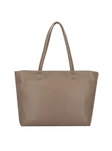 LIEBESKIND BERLIN Hera Shopper Tasche Leder 45 cm in neutral gray