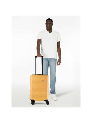 Nowi Faro 4 Rollen Kabinentrolley S 54 cm gelb