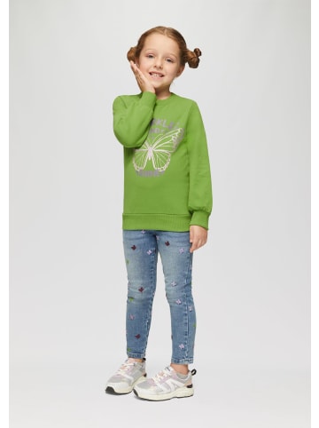 s.Oliver Sweatshirt in 7450_bambusgrün