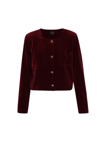 DreiMaster Women Blazer in burgundy