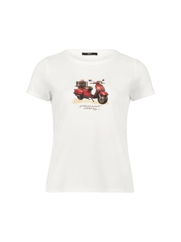 Zero  Shirt mit Glitzersteinchen in Patch CreamRed