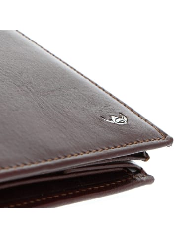 Golden Head Colorado Geldbörse RFID Schutz Leder 12 cm tabacco