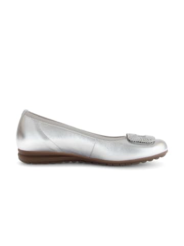 Gabor Sportliche Ballerinas in silber