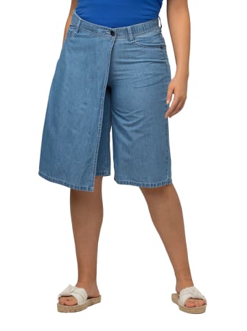 Ulla Popken Shorts in blue denim