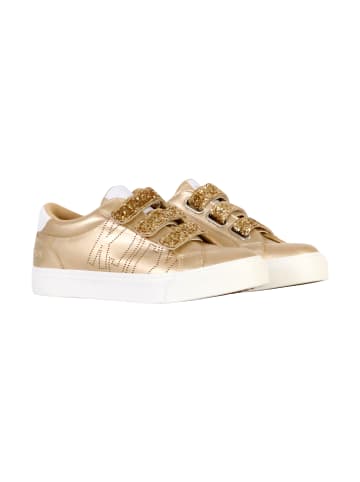 Kaporal Tippy Low-Top-Sneaker mit Klettverschluss Gold