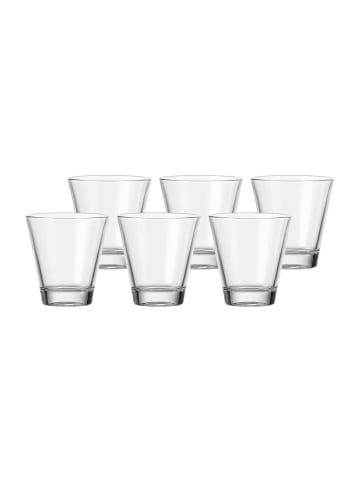 LEONARDO 6er Set Trinkgläser Ciao in 215 ml in transparent