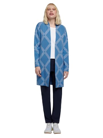 Gina Laura Strickjacke in azurblau