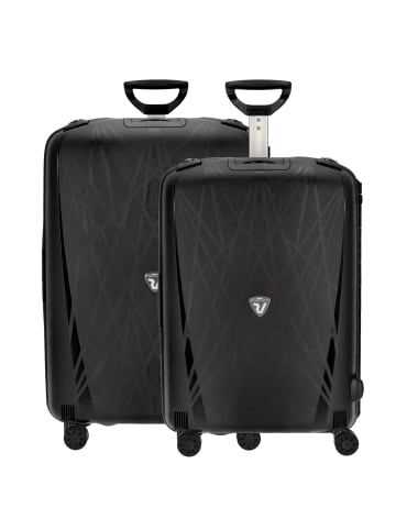 Roncato Light - 4-Rollen-Trolley Set 2tlg. M/L in nero