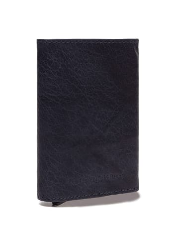 The Chesterfield Brand Antique Buff Kreditkartenetui RFID Schutz Leder 7 cm in navy