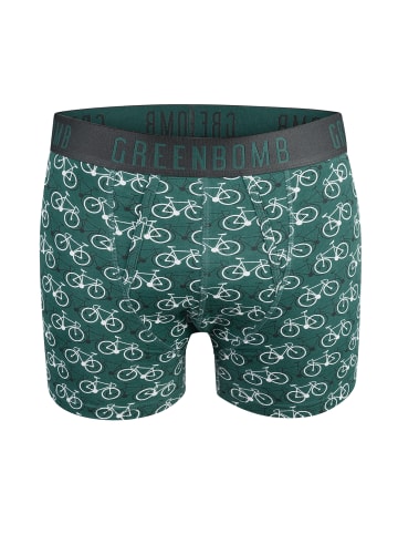 GreenBomb Trunk Bike Mono Shadow 2 in Dunkelgrün