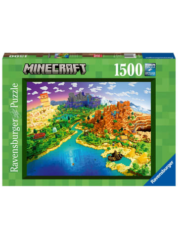 Ravensburger Ravensburger Puzzle 17189 - World of Minecraft - 1500 Teile Minecraft Puzzle...