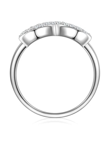 Trilani Ring Infinity aus Sterling Silber mit Zirkonia in silber