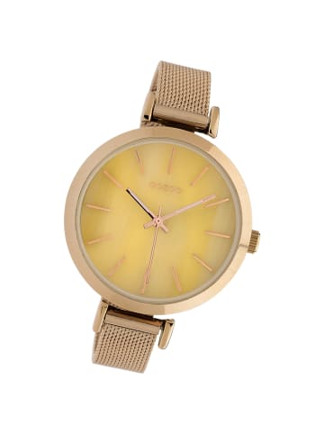 Oozoo Analog-Armbanduhr Oozoo Timepieces rosegold mittel (ca. 34mm)
