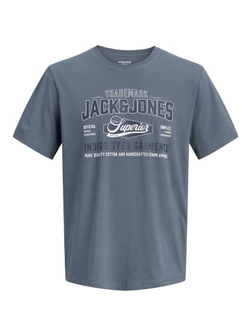 JACK & JONES PLUS T-shirt in Turbulence