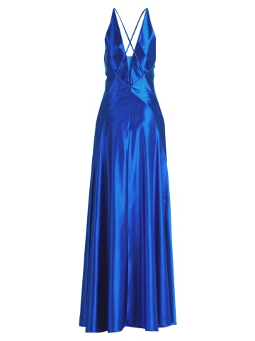 Vera Mont Abendkleid mit Glanzeffekt in Jewel Blue