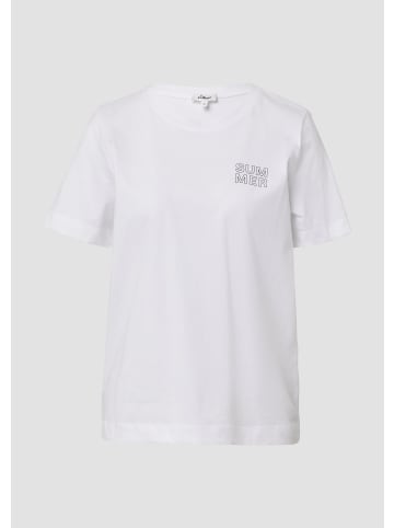 s.Oliver T-Shirt in 01D1_weiß