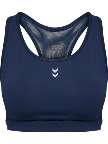 Hummel Sport-BH "Pulse Medium Support Bra" in Blau