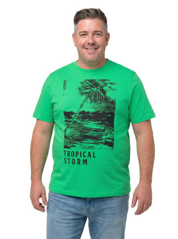 Men Plus Kurzarm T-Shirt in mintgrün