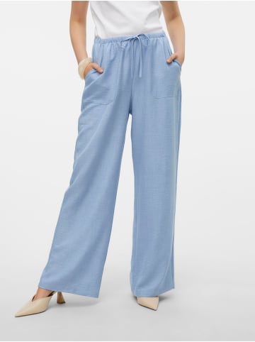 Vero Moda Hose mit weitem Beinschnitt in Chambray Blue