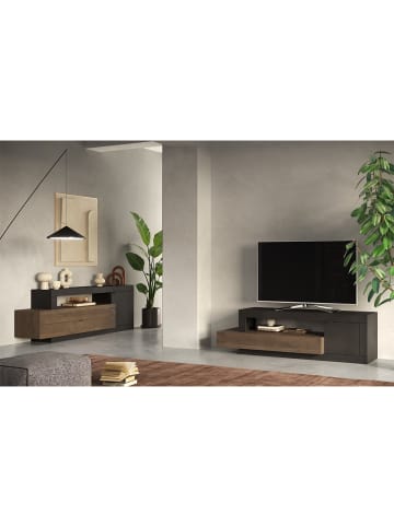 CALICOSY TV-Möbel JOURNEY in Braun - (W) 160  x (H) 49  x (L) 42  cm