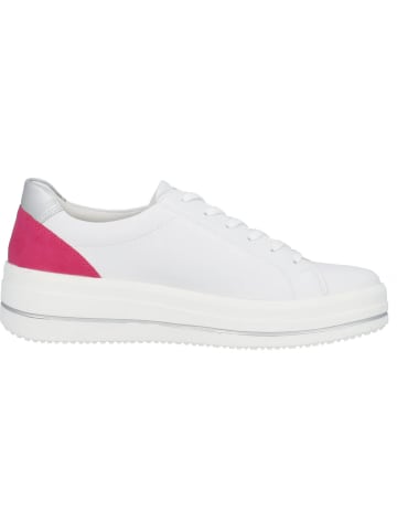 remonte Schnürschuhe in weiss/rose/magenta/silver/weis