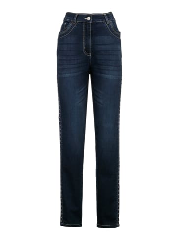 MIAMODA Jeans in dunkelblau