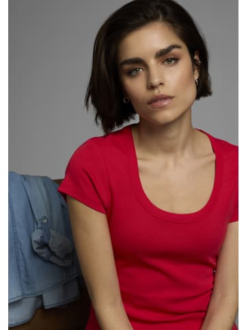 FLASHLIGHTS T-Shirt in rot, schwarz