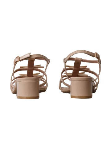 Emilie Karston Nelia – Ledersandalen mit Absatz Beige