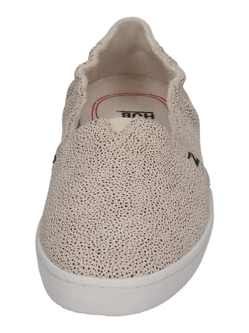 Hub Sneaker Low FUJI DOTTED LEATHER in natur