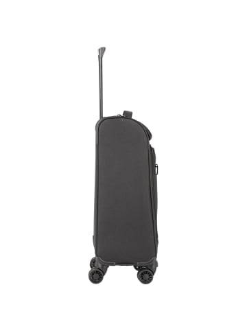 travelite Cabin - 4-Rollen-Kabinentrolley 55 cm in schwarz