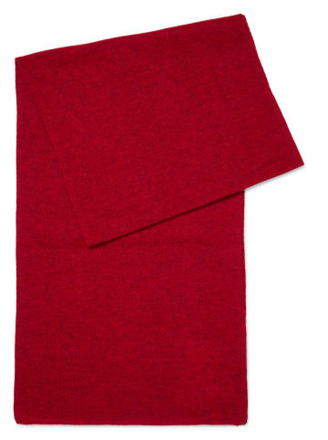 Marie Lund Pure Cashmere Schal in rot - 0069